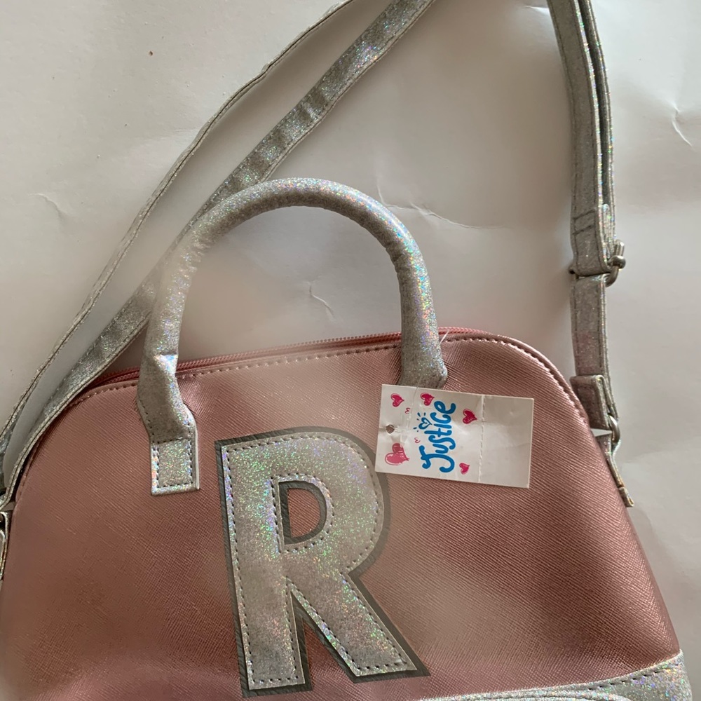 💯NWT Girls Justice Initial R purse bag! Trendy